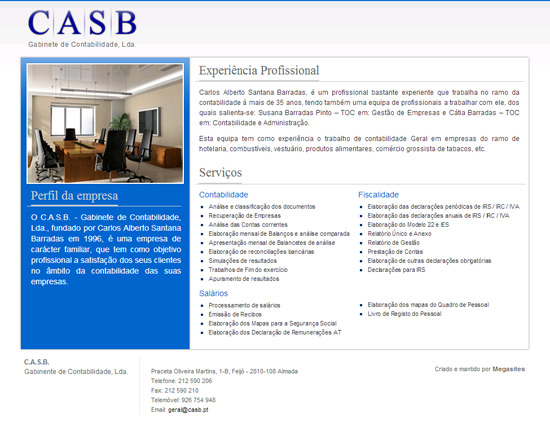 C.A.S.B. - rea financeira e Legal