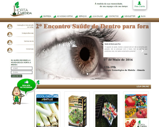 Horta  Medida - Lojas Online