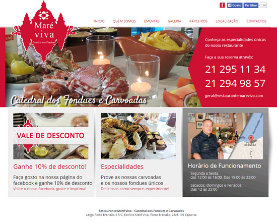 Restaurante Maré Viva - Restauração e Eventos