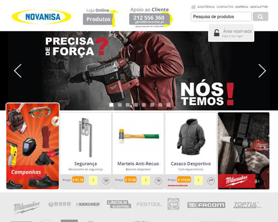 Novanisa - Lojas Online