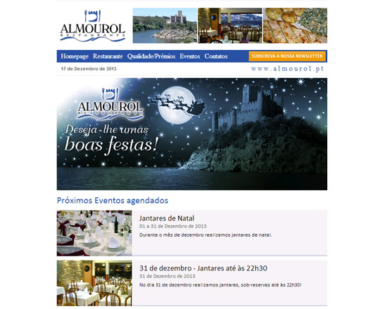 Restaurante Almourol - Newsletters